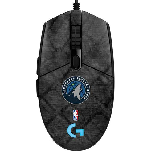 NBA Minnesota Timberwolves Dark Rust G203 Prodigy RGB Wired Gaming Mouse Skin